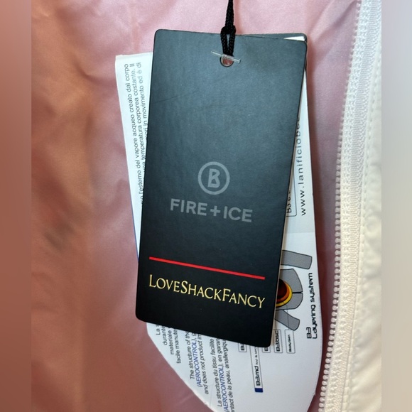LoveShackFancy x Bogner Fire and Ice Phili Fleece size XS NWT - Picture 9 of 16